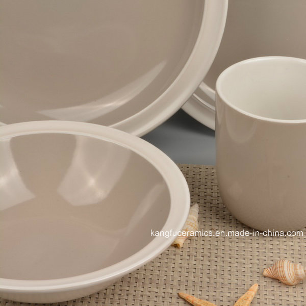 Color Glazed Stoneware Dinnerware (set)