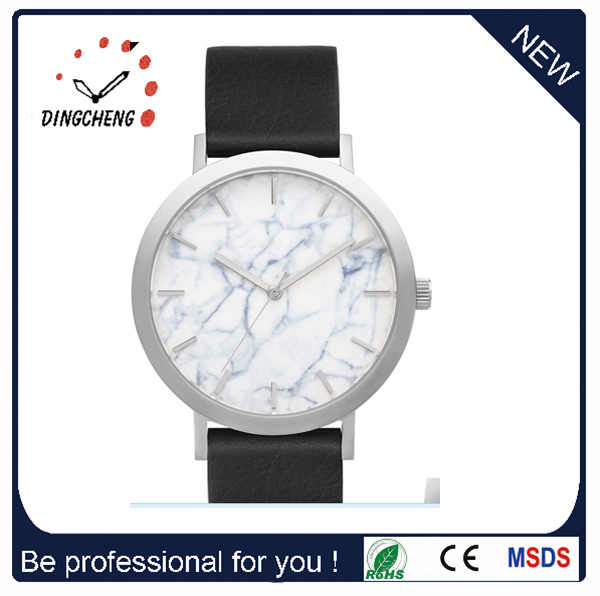 Custom Logo Stainless Steel Case Marble Horse Watch (DC-042)