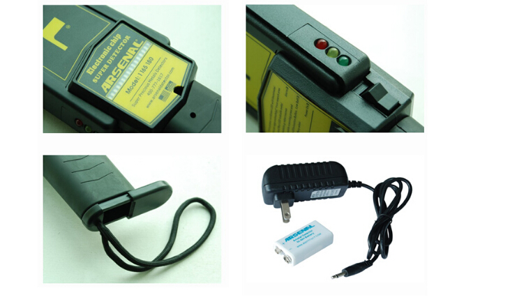 Low-Power Consumption High Sensitivity Hand Held Metal Detector