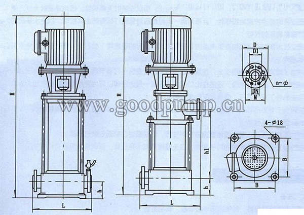 Gdl Multistage Centrifugal Boiler Feed Water Pump