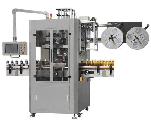 Automatic Shrink Sleeve Labeling Shrinking Packing Machine for Filling Line