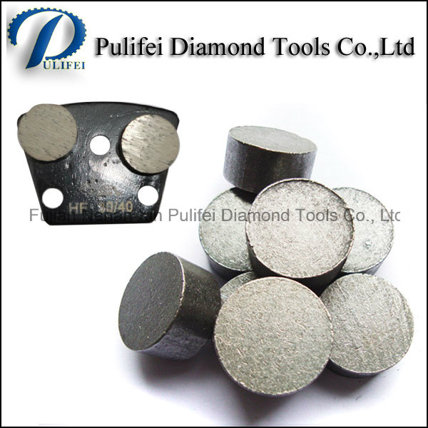 Round Segment Metal Soft Bond Diamond Floor Grinding Pad for Hard Concrete Terrazzo Floor