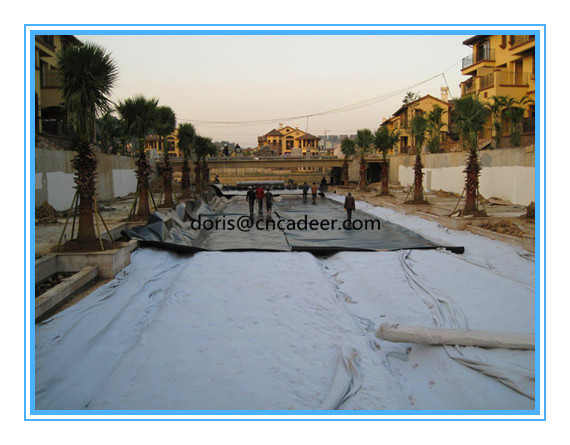 Polypropylene Nonwoven Geotextile with White Color