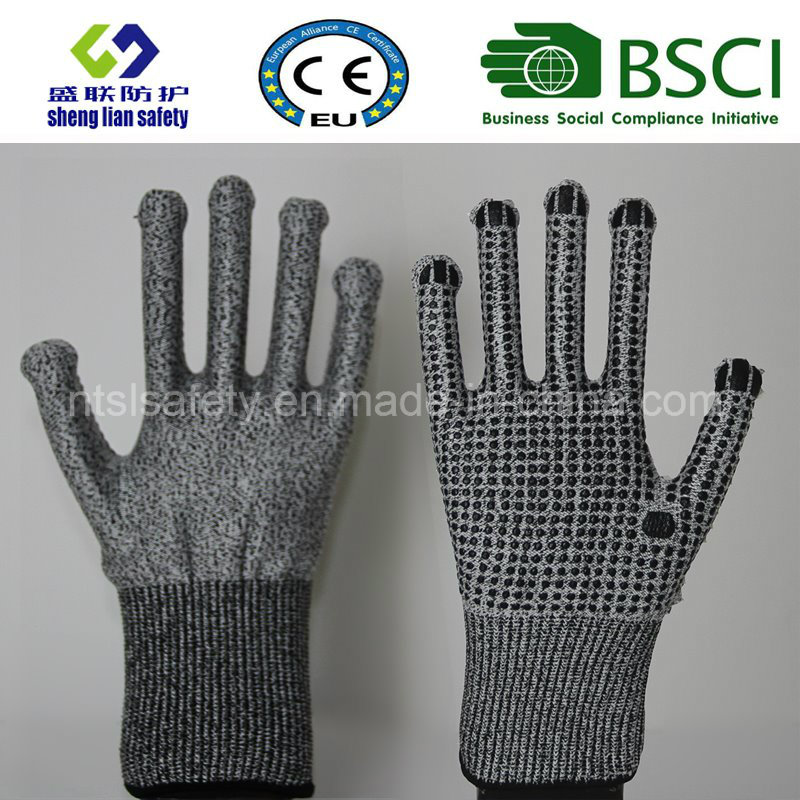 Cut Resistant Safety Work Glove with PVC Coated
