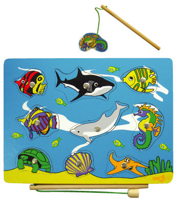 Wooden Fishing Puzzle (80492)