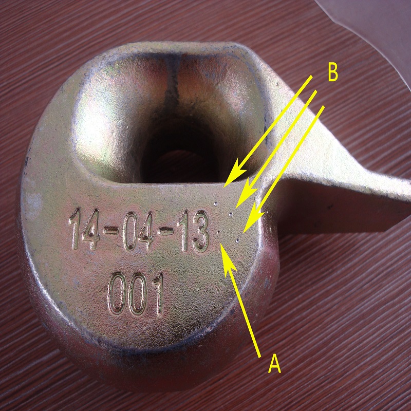 Precast Capstan Spherical Head Lifting Ring Clutch (2.5T Zinc Plated)