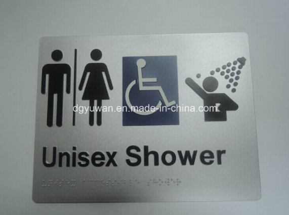 47 Types Australian Standard Braille Signs for Toilet / Washroom / Restroom