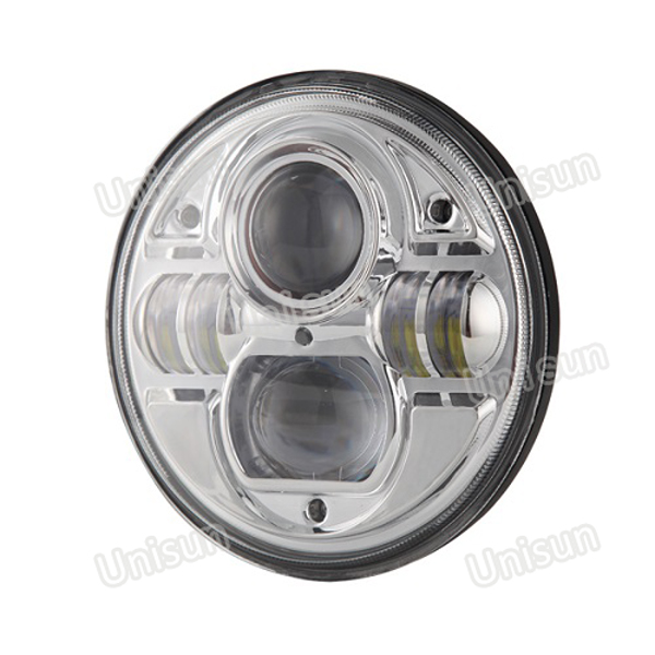 12V 73W Round High Low Beam LED Truck/Car/Auto Headlight