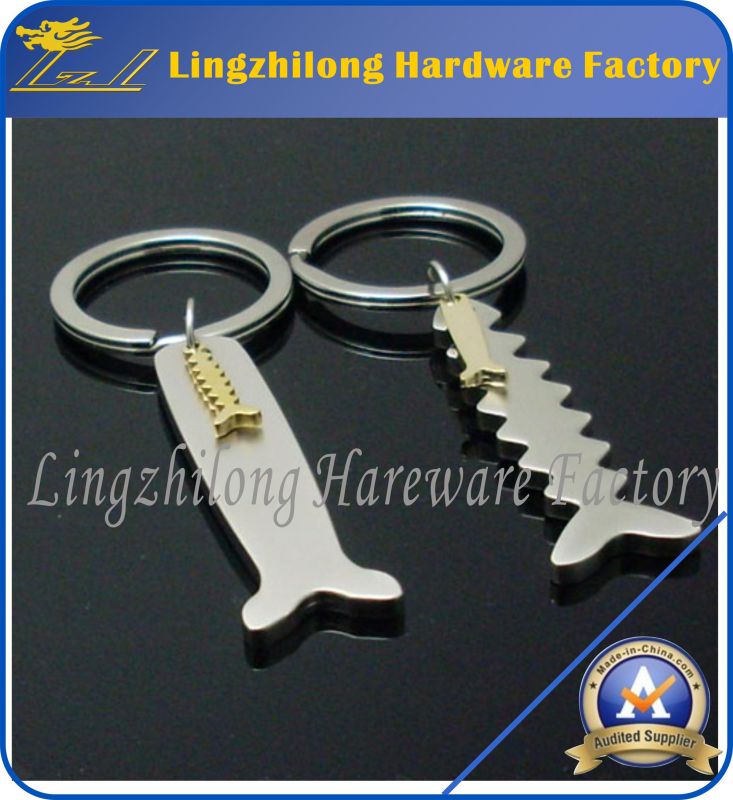 Promotional Lover Metal Keychains