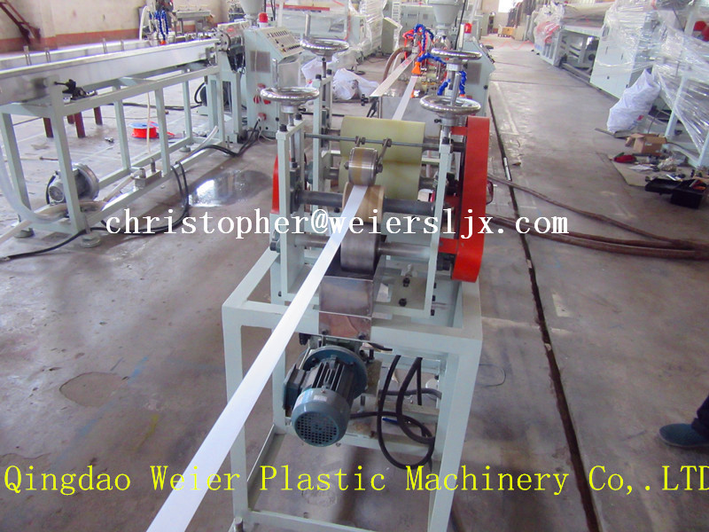 Single Screw PVC Edge Banding Machine