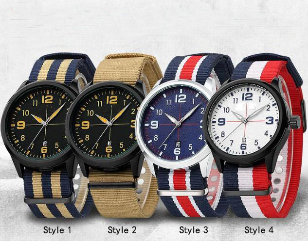 Yxl-860 Military Watch Men Fashion Casual Watches Men Wristwatch Nato Strap Sport Wrist Watch Male Clock Male Reloj