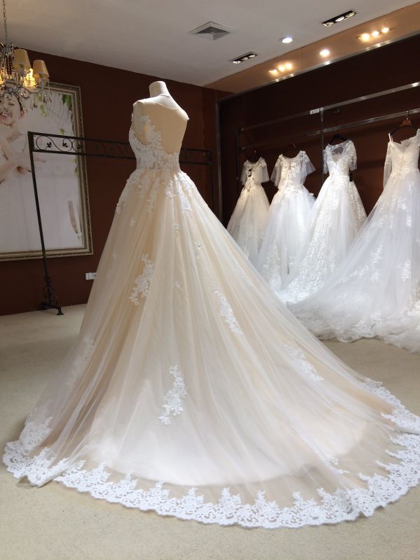 Aoliweiya Top Sale New Arrival Bride Marriage Wedding Dress