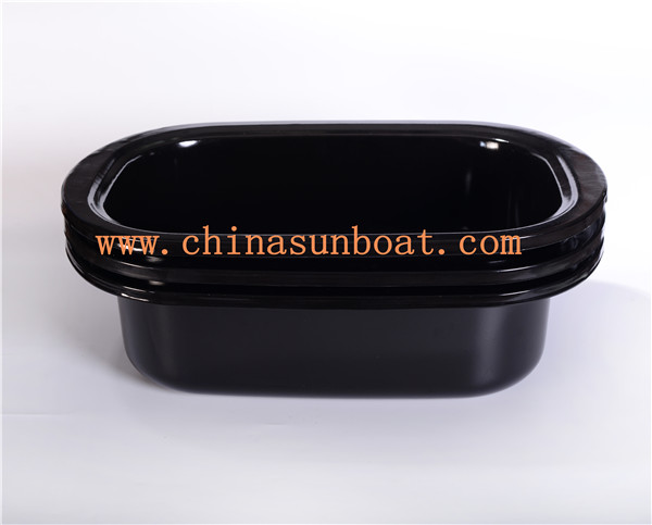 Sunboat Kitchenware/ Kitchen Appliance Bakeware Enamel Tray Food Plate Bake Plate with Enamel Cover