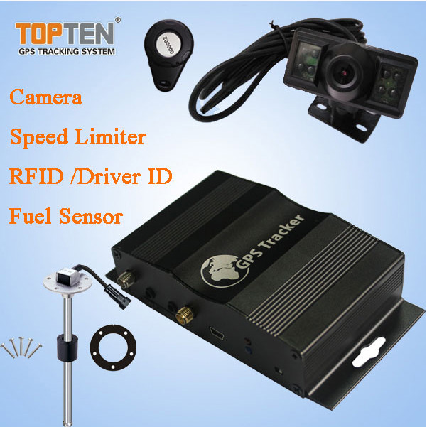 Popular GPS Tracking System with Fuel, Temperature Sensor, RFID From China Manufacturer Tk510-Ez