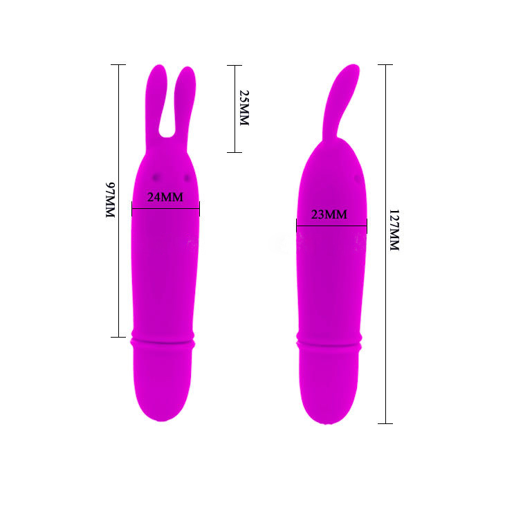 Pretty Rabbit Vibrator Dildo Sex Toy for Women Ij-S10102