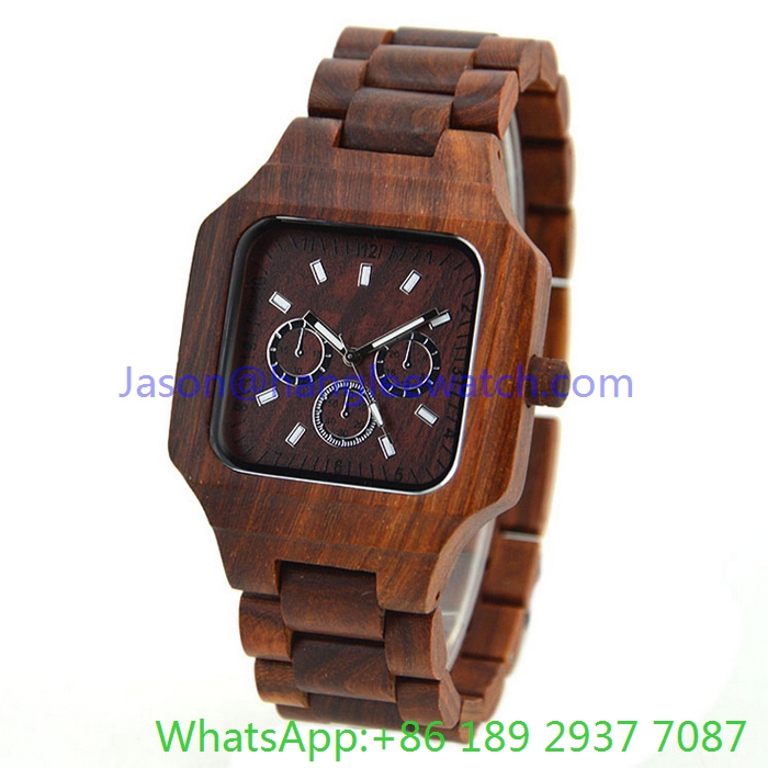 Top-Quality Wood Watches, Quartz Watch (15167)