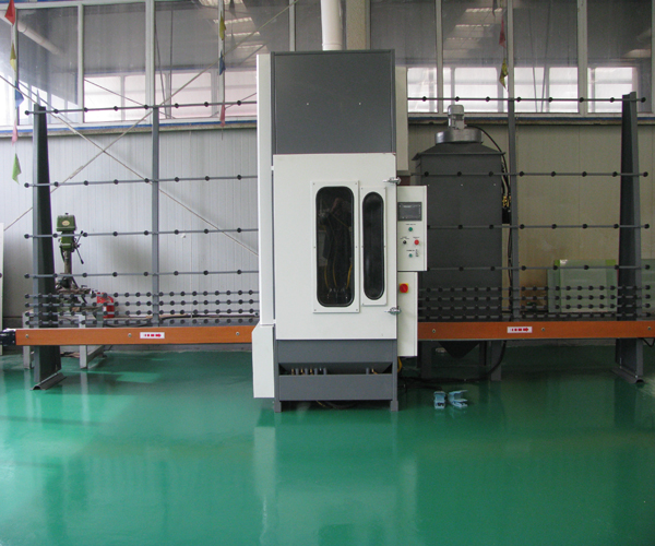 Manufacturer Supply PLC Control Glass Sandblasting Machine