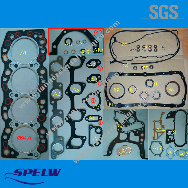 Engine Complete Head Gasket for Toyota Hiace 2L (04111-54040)