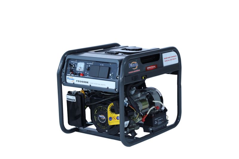 3kw 3000W Copper Wire Portable Electric Power Gasoline Generator Fd3600e