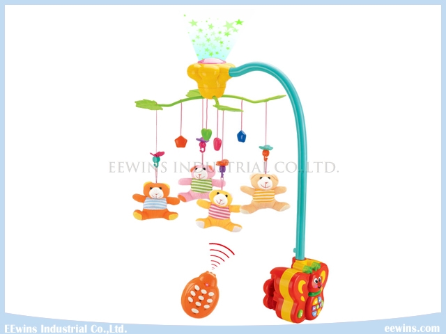 Projective Baby Mobiles for Baby on Cradle