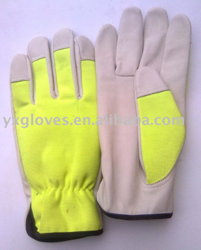 Pig Leather Glove-Garden Glove-Cheap Glove-Hand Protected Glove