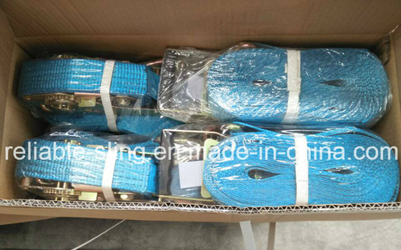 Cargo Lashing Belt for Truck/Lashing Tie Down Strap with Certificate Ce ISO