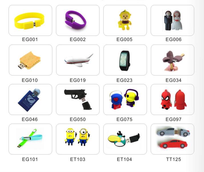 Colorful Key Shape USB Flash Drive Memery Pendrive (TD052)