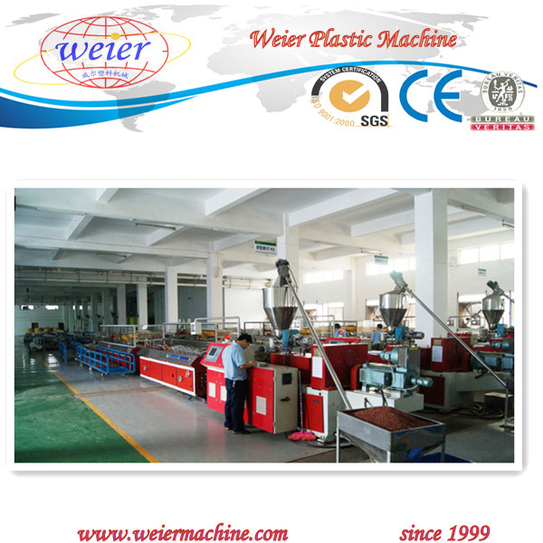 CE Certificate WPC Profile Extrusion Machinery (SJSZ-65/132)