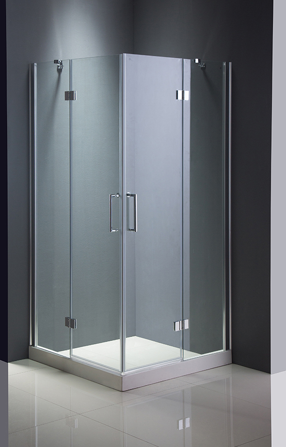 Square Shower Enclosure Tempered Glass Door