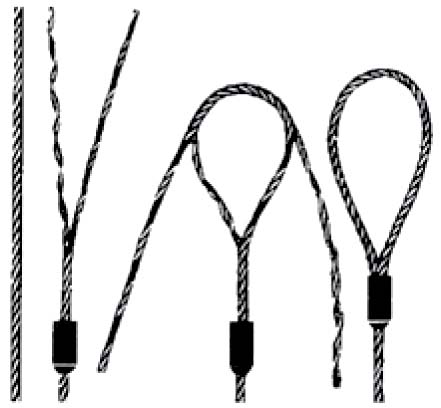 Single-Part Body Mechanically Spliced Wire Rope Slings