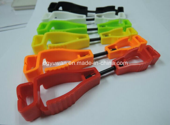 Plastic Safety Glove Clip for Building Worker / Construction Site