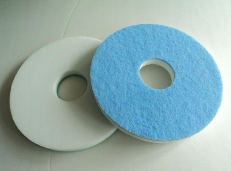 Cleaning Floor Pad Melamine Foam Sponge with Scouring Pad China Sponge Manufacture Supplier