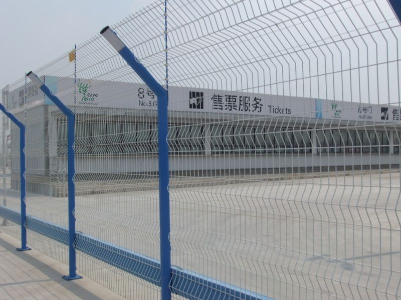 Security Electro Galvanized PVC Welded Wire Mesh Fence