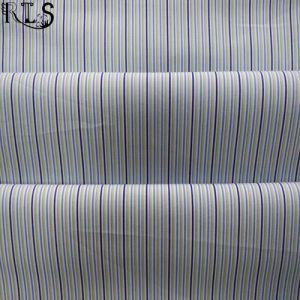 Cotton Poplin Woven Yarn Dyed Fabric for Shirts/Dress Rls50-16po