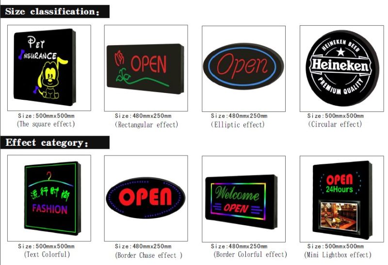 Open LED Sign (GN-LNSP002)