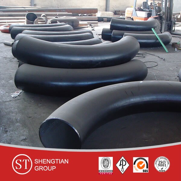 Hot-Rolled 90 Deg/45deg30deg Carbon Steel Pipe Bending