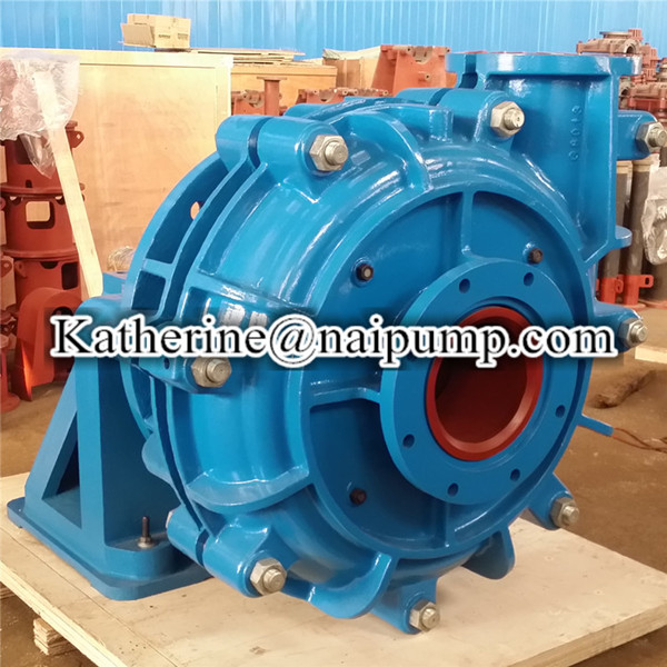 Wear Resistant Metal and Elastomer Rubber Mining Pump