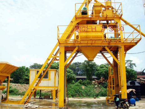 Hzs 35 Stationary Concrete Batching Plant (35m3/h)