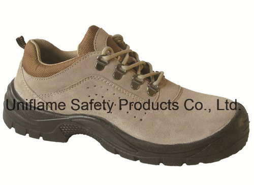 Ufa100 Suede Leather Steel Toe Active Safety Shoes