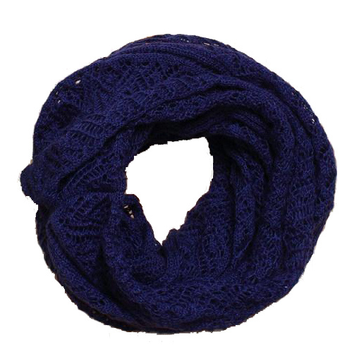 Womens Twist Pattern Knitted Winter Circle Loop Scarf Snood (SK104)