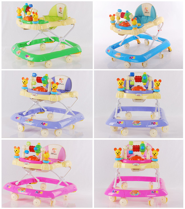 Mini Exercise Metal Frame Luxury Baby Walker Made in China