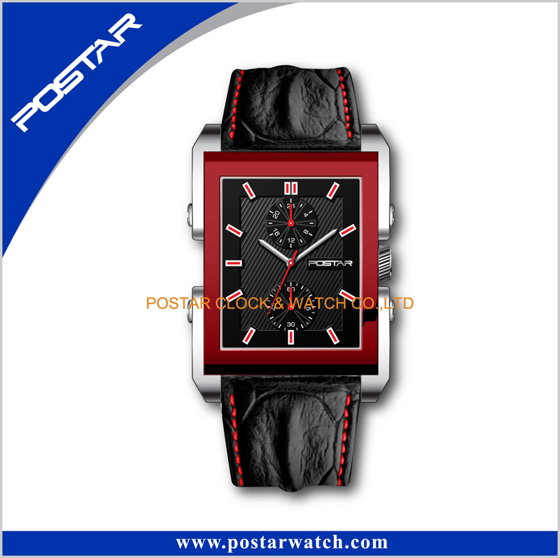 2016 New Square Postar Watch Middle and Top Grade OEM and ODM Watch Manufacturer