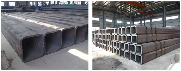 Cold Rolled Square Hollow Sections Steel Stube Grade D 100 Mm X 100 Mm