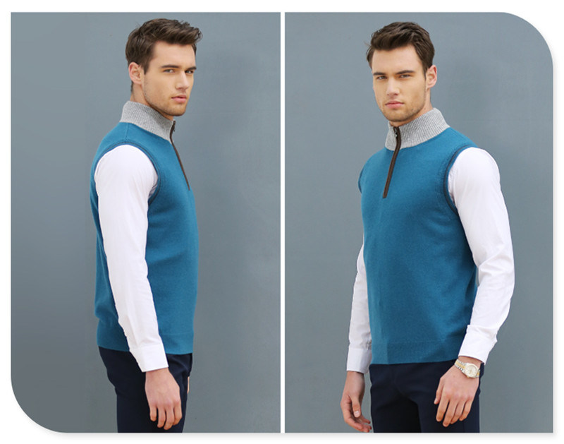 2017 New Style Man's Cashmere Sweater Vest