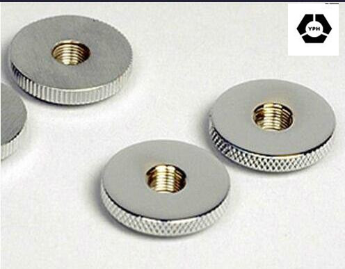 DIN467 Carbon Steel Knurled Thumb Thin Nuts