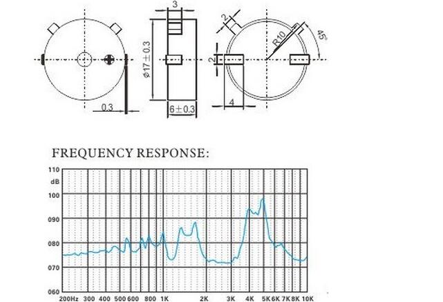 DC Piezoelectric Buzzer Piezo Buzzer (FBELE)