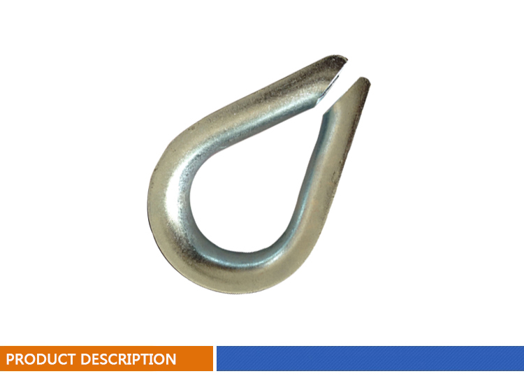 DIN 6899b Heavy Duty Wire Rope Thimble