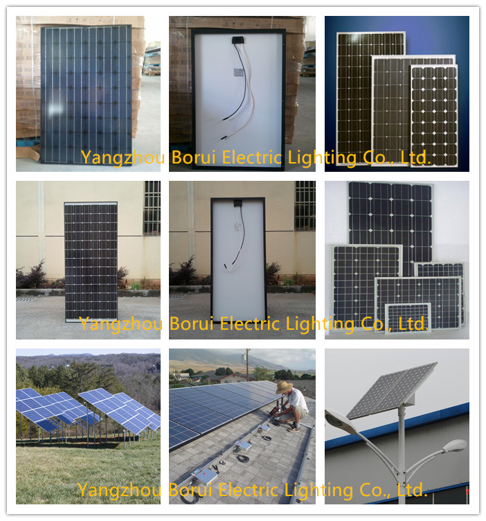 Mono/Poly Solar Panel for on/off Grid Solar Power System Power Plant