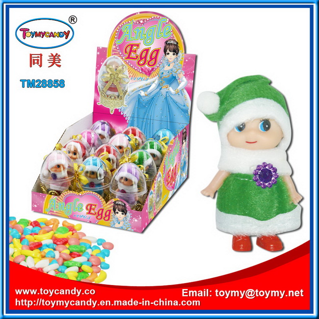 Mini Angel Doll Egg Toy Candy Promotion Gift Doll for Girl