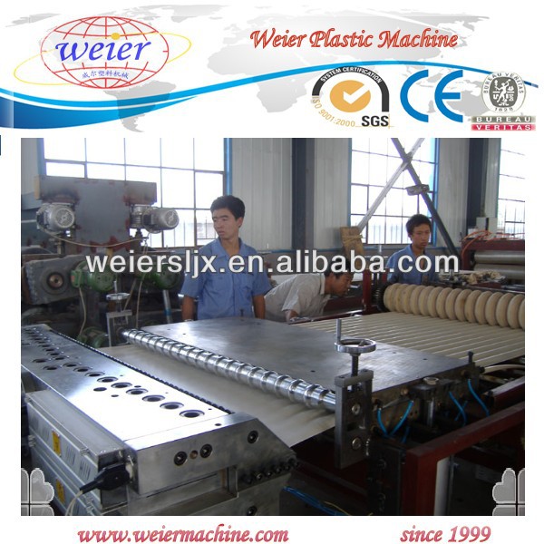 PVC Glazed Roof Tile Extrusion Line/Making Machine